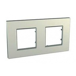 Рамка 2 поста Schneider Electric Unica Quadro Рамка 2-ая (MGU6.704.57)