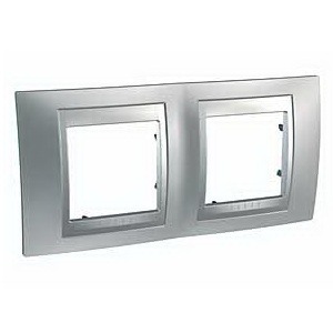 Рамка 2 поста Schneider Electric Unica Top Рамка 2-ая (MGU66.004.038)