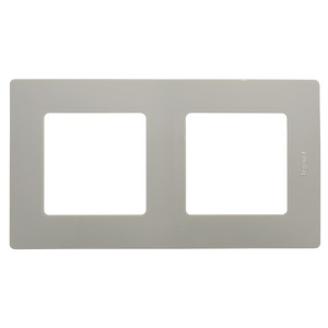 Рамка 2 поста Legrand 672522 Etika