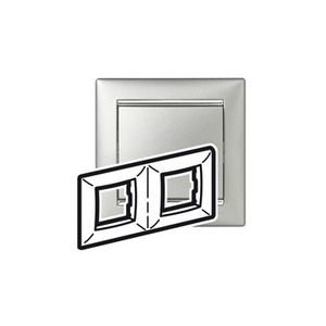 Рамка 2 поста Legrand 770352 Valena