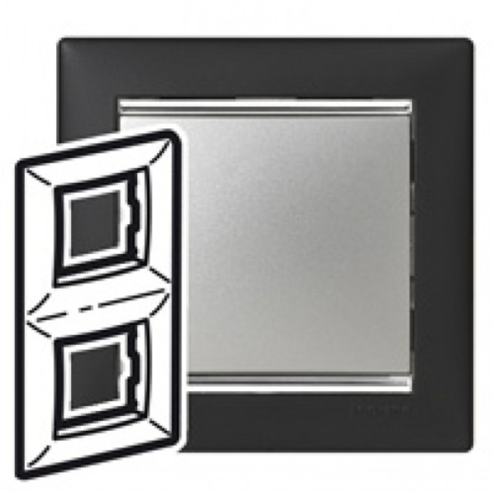 Рамка 2 поста Legrand 770396 Valena