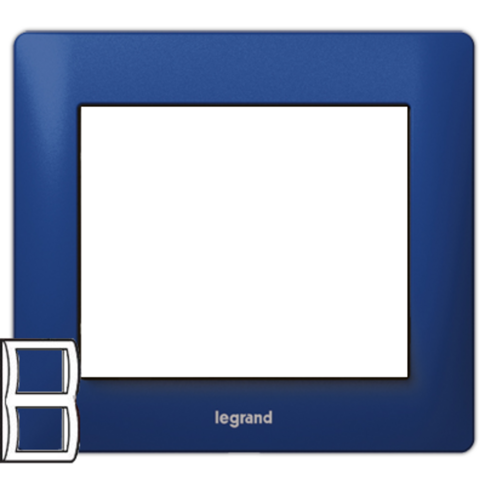 Рамка 2 поста Legrand 771916 Galea Life