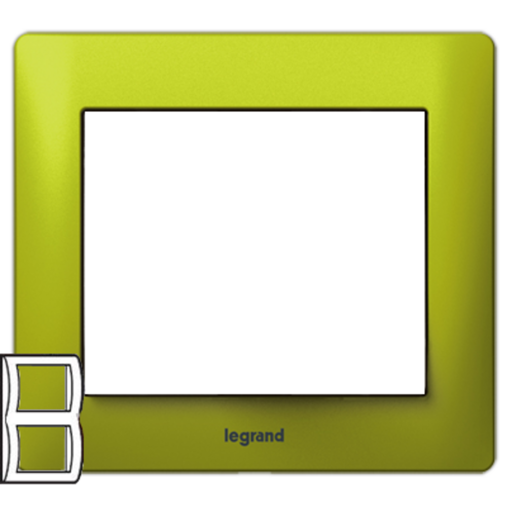 Рамка 2 поста Legrand 771926 Galea Life