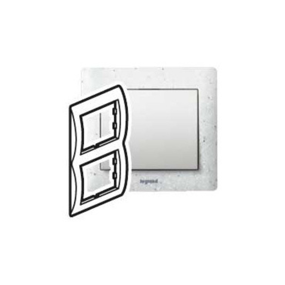 Рамка 2 поста Legrand 771716 Galea Life