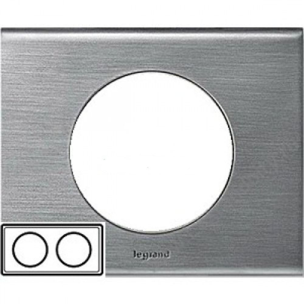 Рамка 2 поста Legrand 069102 Celiane