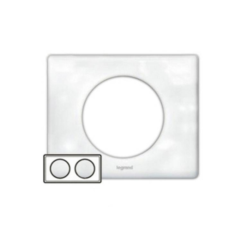 Рамка 2 поста Legrand 069322 Celiane