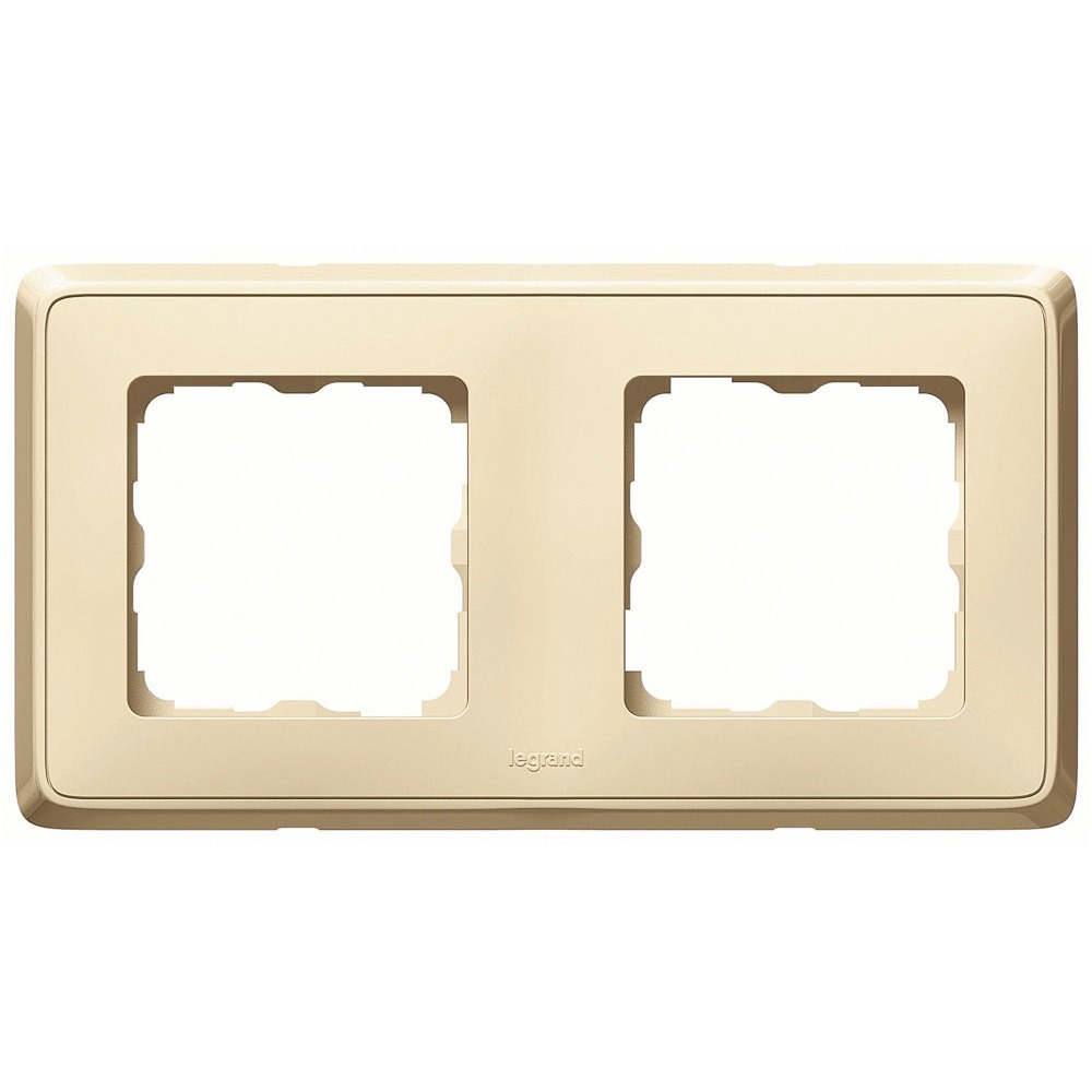 Рамка 2 поста Legrand 773752 Cariva