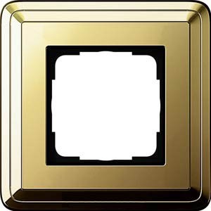 Рамка 1 пост Gira 0211631 ClassiX Рамка 1-местн. латунь