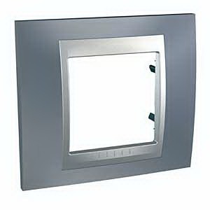 Рамка 1 пост Schneider Electric Unica Top Грэй Рамка 1-ая (MGU66.002.097)