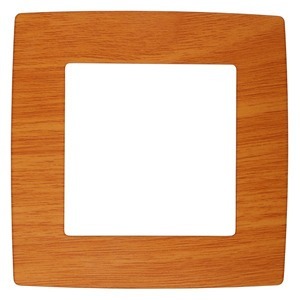 Рамка 1 пост ЭРА 12-5001-07 Эра12, ольха