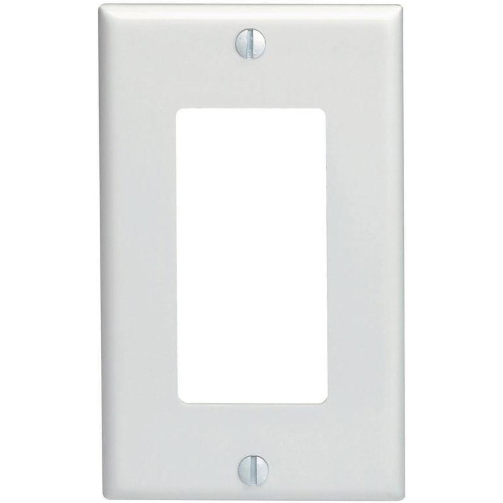 Рамка 1 пост MT Power 89507015 Decora 1-Gang Wall Plate White