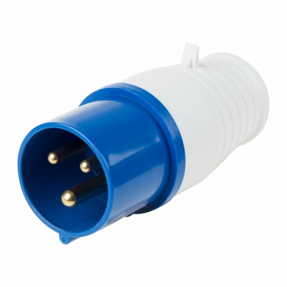 Вилка силовая переносная Rexant 11-8900 Вилка 013 переносная 2Р+РЕ 16А 220В IP44