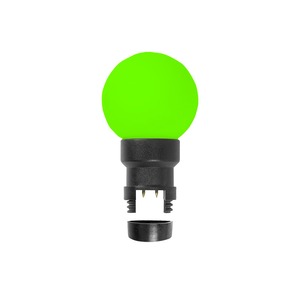 Лампа шар 6 LED для белт-лайта Neon-Night 405-144 цвет Зелёный, 45мм, зелёная колба