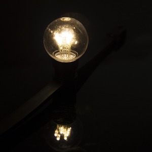 Лампа шар 6 LED вместе с патроном для белт-лайта Neon-Night 405-148 цвет Тёплый белый, 45мм, прозрачная колба