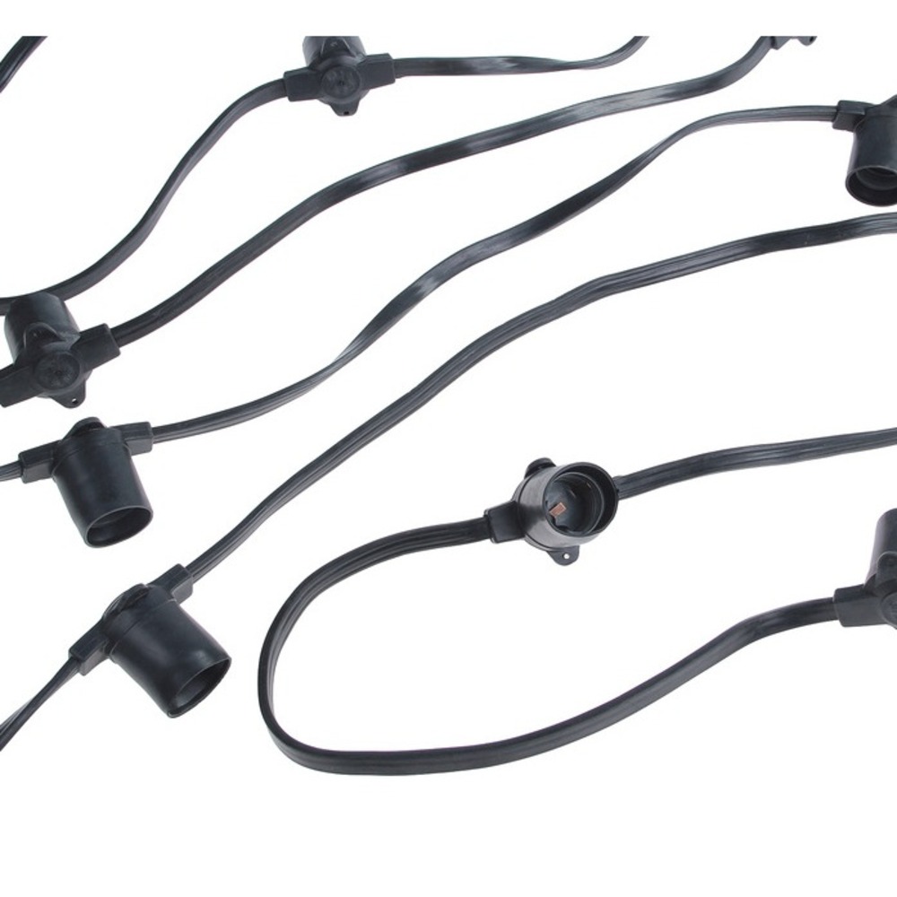 Белт-Лайт Neon-Night 331-335 10 м, черный каучук, шаг 50 см, 20 подвесных патронов, IP65