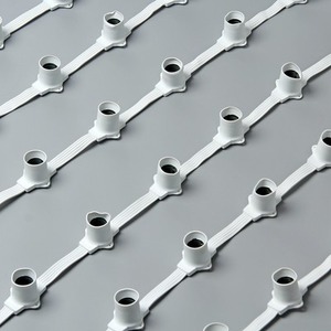 Белт-Лайт Neon-Night 331-332 10 м, белый каучук, шаг 50 см, 20 патронов, IP65