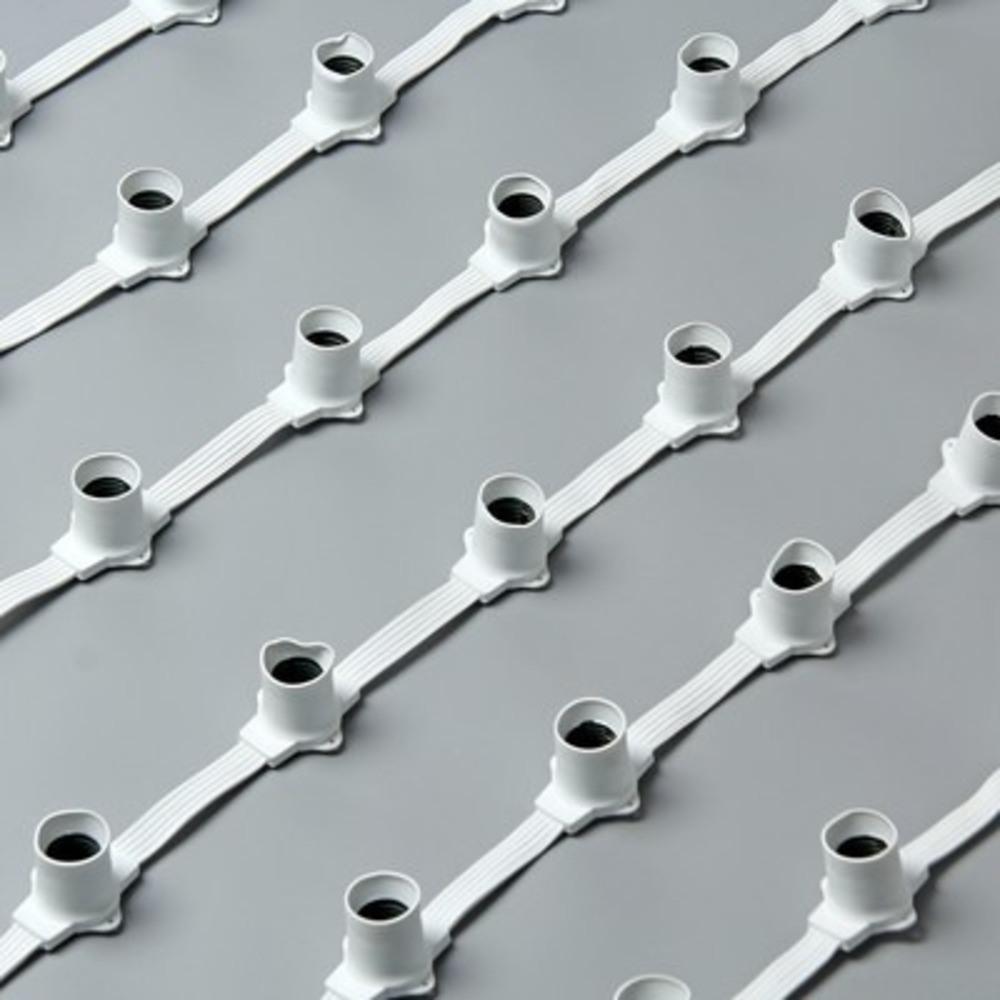 Белт-Лайт Neon-Night 331-334 20 м, белый каучук, шаг 50 см, 40 патронов, IP65