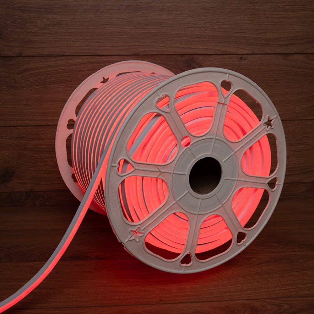 Гибкий неон Neon-Night 131-092 LED SMD 8х16 мм, двухсторонний, красный, 120 LED/м, бухта 100 м