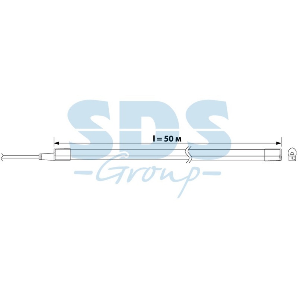 Гибкий неон Neon-Night 131-055 LED SMD 15х26 мм, белый, 120 LED/м, бухта 50м