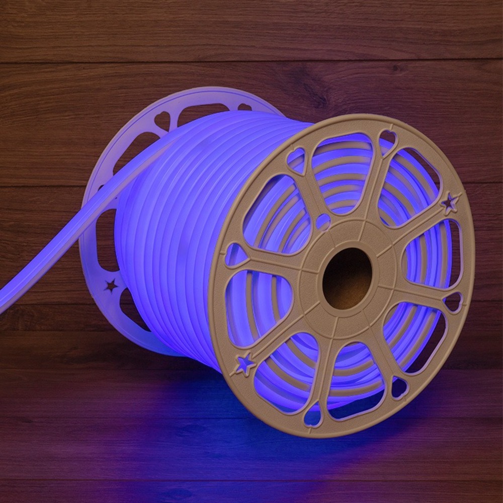 Гибкий неон Neon-Night 131-083 LED SMD, форма – D, 16х16 мм, синий, 120 LED/м, бухта 50 м
