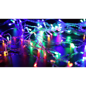 Гирлянда Neon-Night 235-039 Светодиодный 1.5х1.5м свечение с динамикой прозрачный провод 220В диоды мультиколор