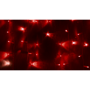 Гирлянда Neon-Night 235-224 Светодиодный 2х1.5м эффект мерцания белый провод 220В диоды КРАСНЫЕ
