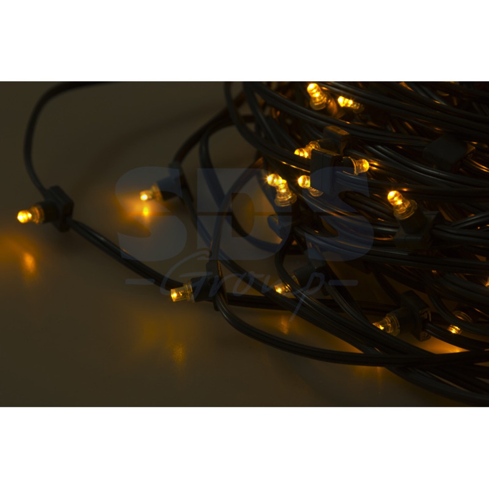 Гирлянда Neon-Night LED ClipLight 12V 300 мм, цвет диодов Желтый 325-131