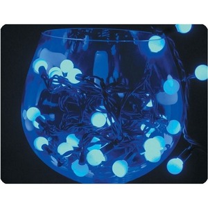 Гирлянда Neon-Night Мультишарики 17.5 мм, 20 м, 200 диодов, цвет синий, 24В 303-523