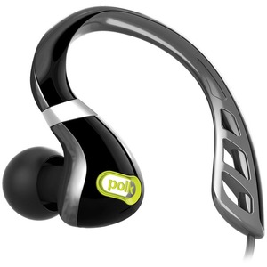Наушники внутриканальные для спорта Polk Audio UltraFit 3000a Black/Green