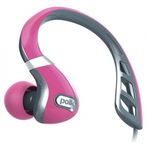 Наушники внутриканальные для спорта Polk Audio UltraFit 3000 Pink/Gray