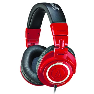 Наушники мониторные классические Audio-Technica ATH-M50 RD