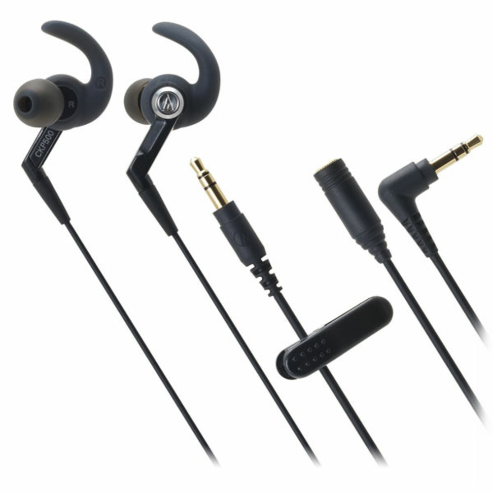 Наушники вставные классические Audio-Technica ATH-CKP500 BK