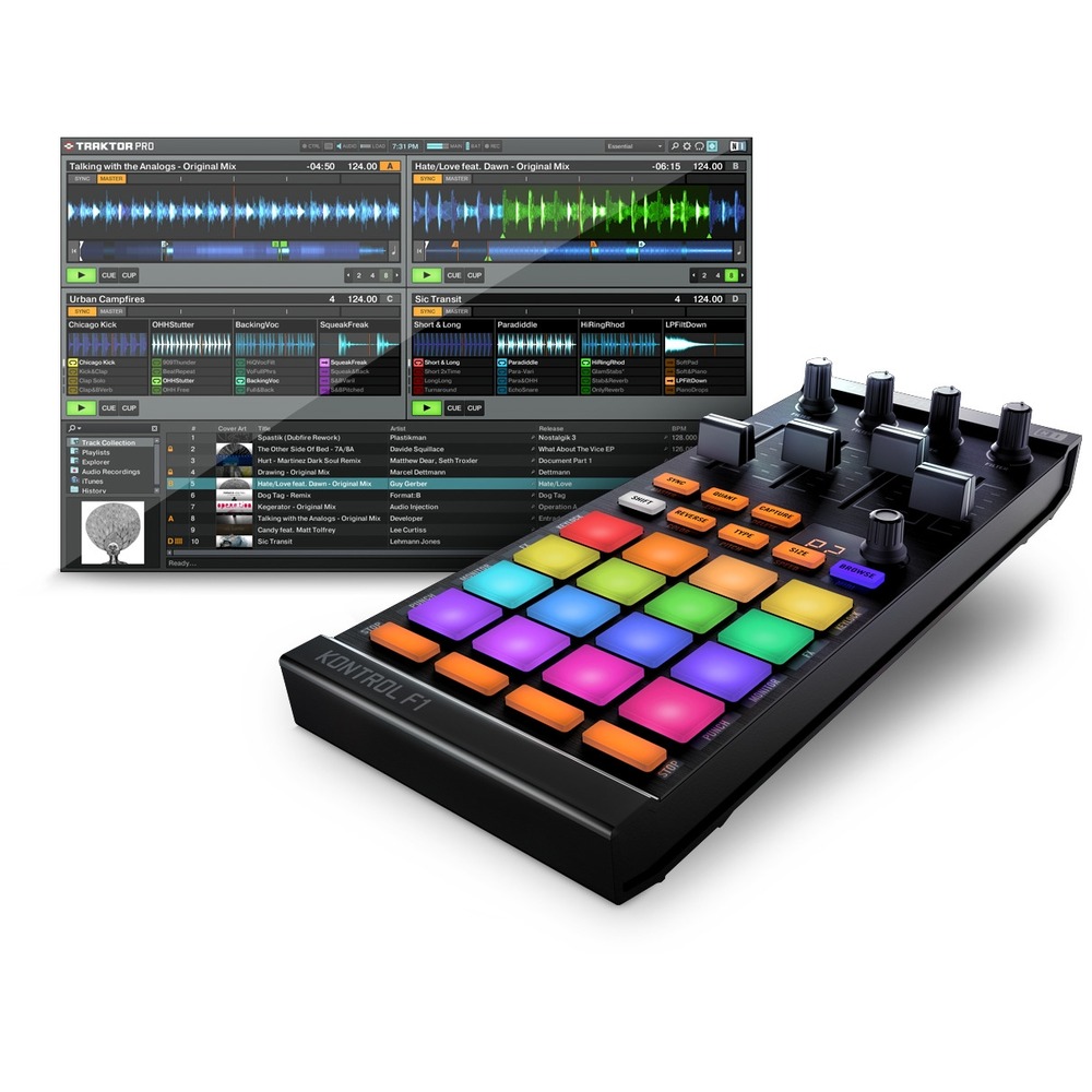 DJ контроллер Native Instruments Traktor Kontrol F1