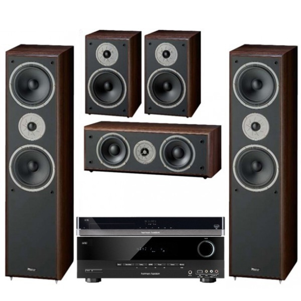 Домашний кинотеатр Harman Kardon AVR70 + BDT30 + Magnat 812
