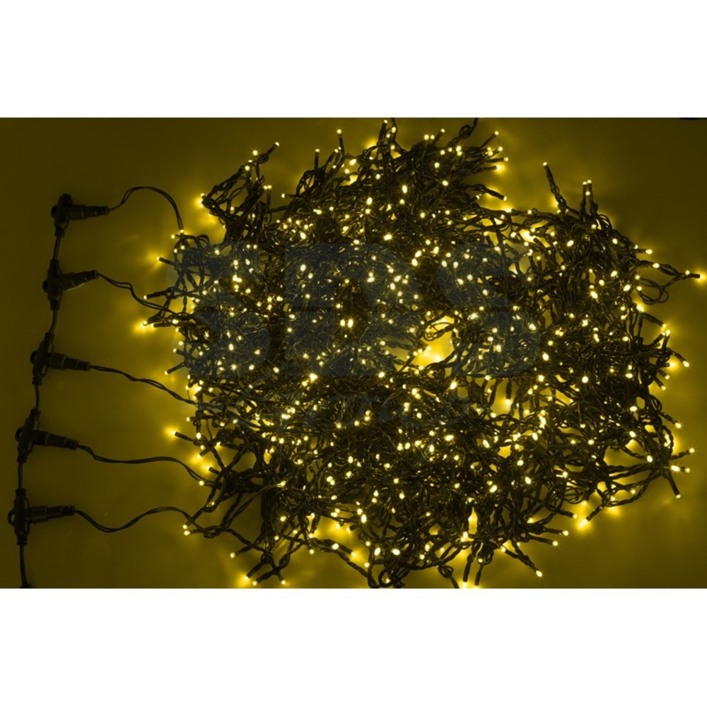 Гирлянда Neon-Night 323-601 LED ClipLight 24V 5 нитей по 20 метров цвет диодов Желтый Flashing (Белый)