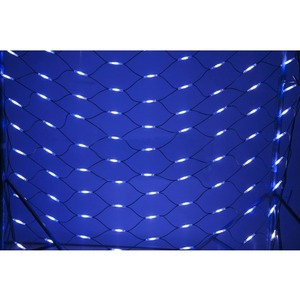 Гирлянда Neon-Night 217-113 Сеть 2x1.5м, черный КАУЧУК, 288 LED Белые/Синие