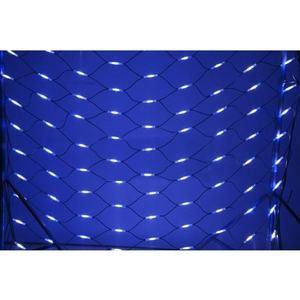 Гирлянда Neon-Night 217-123 Сеть 2x3м, черный КАУЧУК, 432 LED Белые/Синие