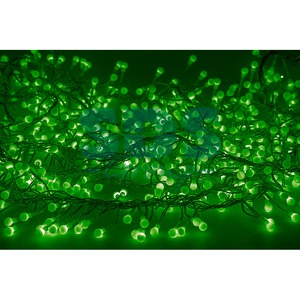 Гирлянда Neon-Night 303-614 Мишура LED 6 м прозрачный ПВХ 576 диодов цвет зеленый