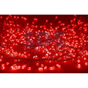 Гирлянда Neon-Night Мишура LED 6 м прозрачный ПВХ 576 диодов цвет красный 303-612