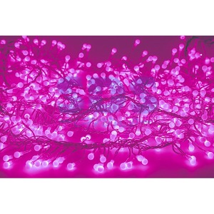 Гирлянда Neon-Night 303-617 Мишура LED 6 м прозрачный ПВХ 576 диодов цвет розовый