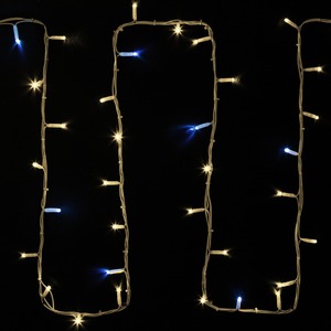 Гирлянда модульная «Дюраплей LED» Neon-Night 315-536 20 м, 200 LED, белый каучук, мерцающий Flashing (каждый 5-й диод) свечение теплое белое