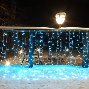 Гирлянда Светодиодный Дождь Neon-Night 245-309 2х1,5м, 230 В, диоды RGB, 300 LED свечение с динамикой при приобретении контроллера 245-907