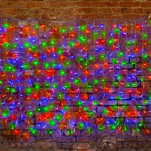Гирлянда Светодиодный Дождь Neon-Night 245-319 2х3м, 230 В, диоды RGB, 600 LED свечение с динамикой при приобитении контроллера 245-907
