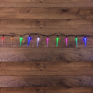 Гирлянда светодиодная "Палочки с пузырьками" Neon-Night 303-037 20 палочек, цвет: мультиколор, 2 метра