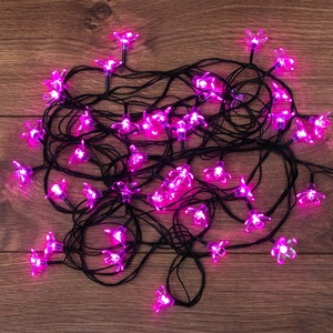 Гирлянда светодиодная "Цветы Сакуры" Neon-Night 303-038 50 LED РОЗОВЫЕ 7 метров с контроллером