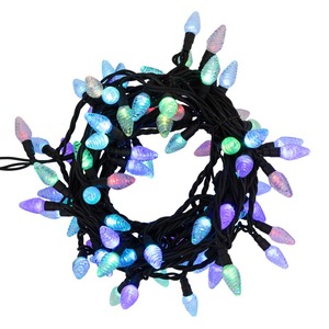 Гирлянда "Мультишишки" Neon-Night 303-509-3 10 м, черный Каучук, 80 диодов, цвет RGB