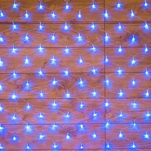Гирлянда "Сеть" Neon-Night 215-123 1,5х1,5м, прозрачный ПВХ, 150 LED Синие