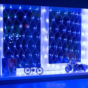 Гирлянда Сеть Neon-Night 215-123 1,5х1,5м, прозрачный ПВХ, 150 LED Синие