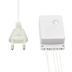 Гирлянда Мишура LED Neon-Night 303-606 3 м  прозрачный ПВХ, 288 диодов, цвет ТЕПЛЫЙ БЕЛЫЙ