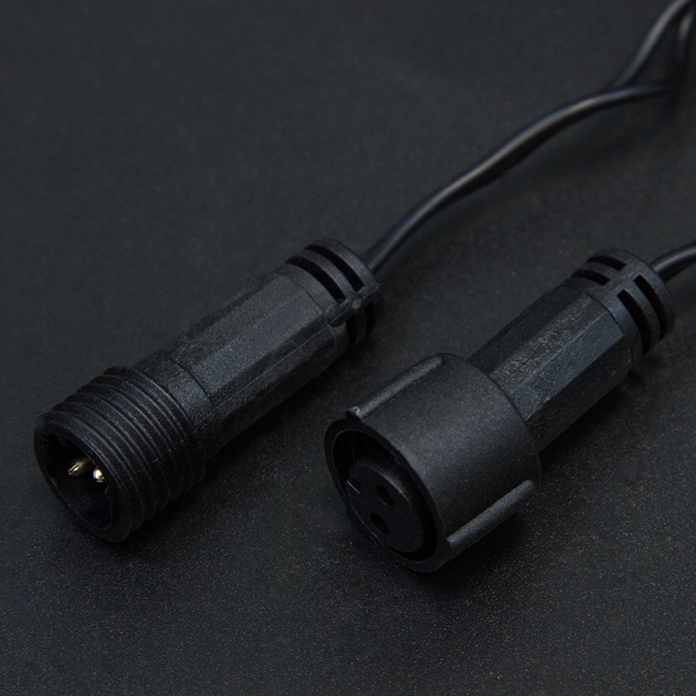 Гирлянда Нить Neon-Night 305-149 10м, постоянное свечение, черный ПВХ, 24В, цвет Мультиколор
